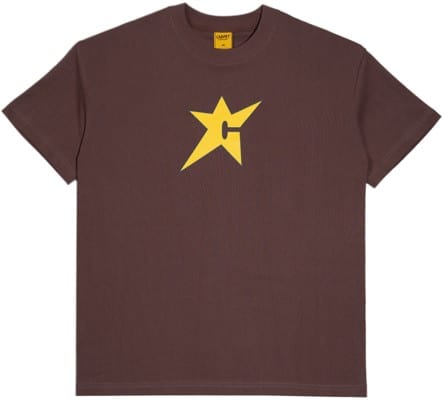 Carpet C-Star T-Shirt - brown/yellow - view large