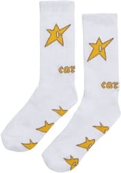 Carpet C-Star Sock - white/yellow