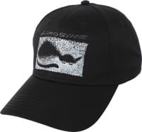 Limosine Heart Snapback Hat - black