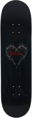 Limosine Heart 8.25 Skateboard Deck - black - view large