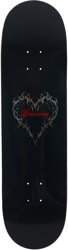 Limosine Heart 8.25 Skateboard Deck - black