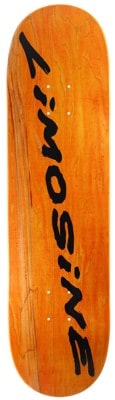 Limosine Sharpie 8.25 Skateboard Deck - orange - view large