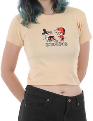 Tactics Women's Lucky Devil Crop T-Shirt - natural - view large