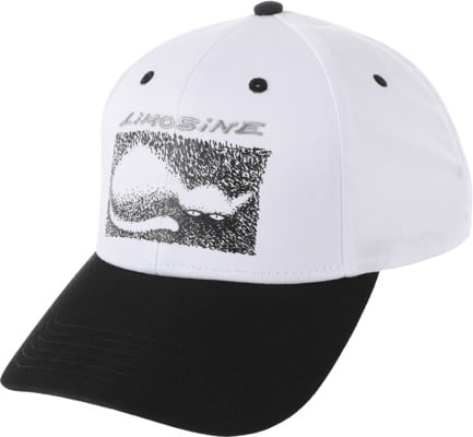 Limosine Cat Snapback Hat - white/black - view large