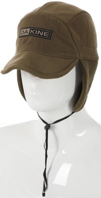 DAKINE Felix Fleece Flap Hat - dark olive - view large