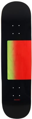 Quasi Proto Fade 8.25 Skateboard Deck - black base green/red - view large