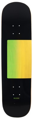 Quasi Proto Fade 8.25 Skateboard Deck - black base green/yellow - view large