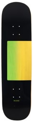 Quasi Proto Fade 8.25 Skateboard Deck - black base green/yellow