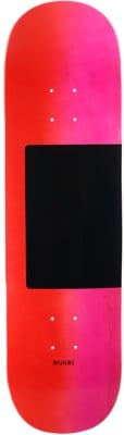 Quasi Proto Fade 8.5 Skateboard Deck - black square red/pink - view large