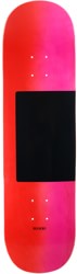 Quasi Proto Fade 8.5 Skateboard Deck - black square red/pink