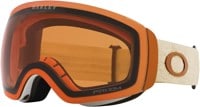 Oakley Flight Deck M Goggles - arctic white cell/prizm persimmon lens