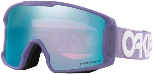 Oakley Line Miner M Goggles - lilac/prizm sapphire iridium lens - view large