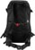 Jones Further 25L Backpack - stealth black - reverse