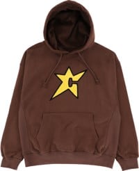 Carpet Chenille C-Star Hoodie - brown