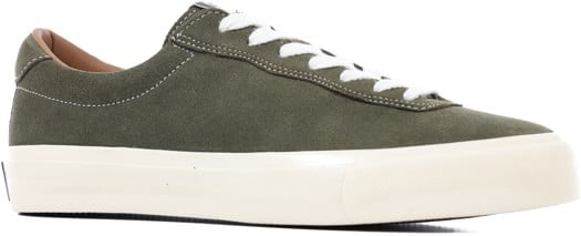 Last Resort AB VM001 - Suede Low Top Skate Shoes - new olive/white - view large