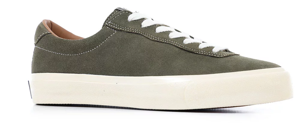 Last Resort AB VM001 - Suede Low Top Skate Shoes - new olive/white | Tactics