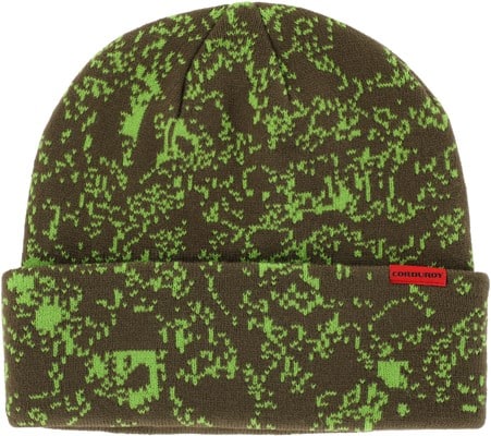 Corduroy Cell Camo Beanie - army - view large