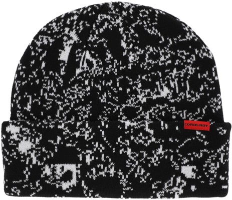 Corduroy Cell Camo Beanie - black - view large