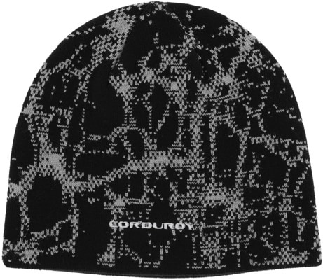 Corduroy Neuron Beanie - black - view large