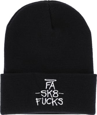 Fucking Awesome FA Sk8 Fucks Beanie - black - view large