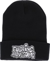 Fucking Awesome PBS Logo Beanie - black