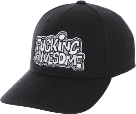 Fucking Awesome PBS Logo Snapback Hat - black - view large