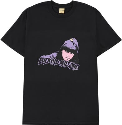 Fucking Awesome Strawberry Switchblade T-Shirt - black - view large