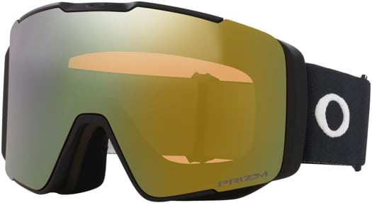 Oakley Line Miner Pro L Goggles - black/prizm sage gold lens + prizm iced irid bonus lens - view large