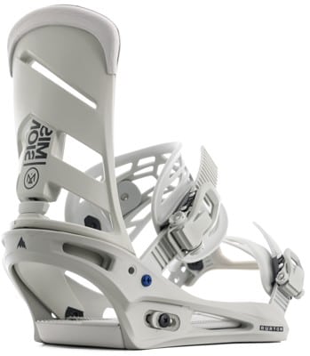 Burton Mission Snowboard Bindings 2025 - gray cloud - view large