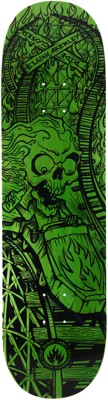 Black Label Akerley Deathride 8.5 Skateboard Deck - green - view large