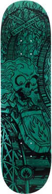 Black Label Akerley Deathride 8.5 Skateboard Deck - teal - view large