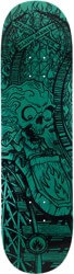 Black Label Akerley Deathride 8.5 Skateboard Deck - teal