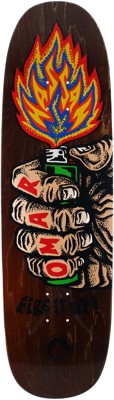 Black Label Hassan Fire It Up 9.25 Black Widow Skateboard Deck - brown - view large