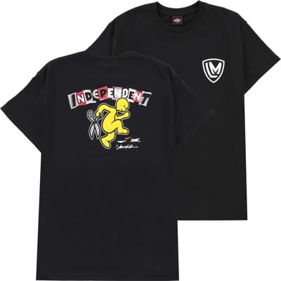 Independent Lance Mountain Ransom T-Shirt - black - view large