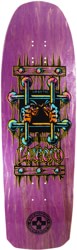 Black Label Lucero OG Bars 10.0 Cross Skateboard Deck - purple