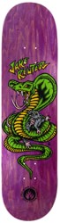 Black Label Reuter Snake And Rat 8.5 Skateboard Deck - purple