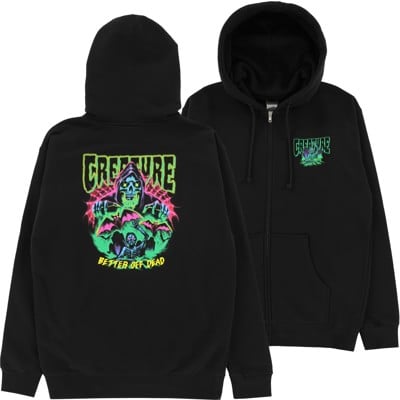 Creature Hellbound Zip Hoodie - black - view large