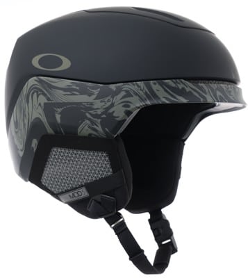 Oakley MOD5 MIPS Snowboard Helmet - matte black/matte dark brush swirl - view large