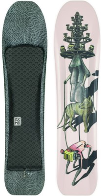 Aesmo Blunt 145 Pow Surfer Snowboard - Aesmose 2025 - view large