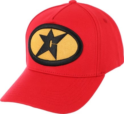 Carpet Gas Station Strapback Hat - red - view large