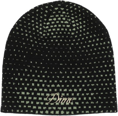 Dime Pixel Skully Beanie - black - view large