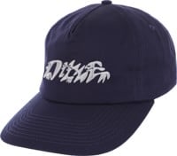 Dime Happy Worker Snapback Hat - navy