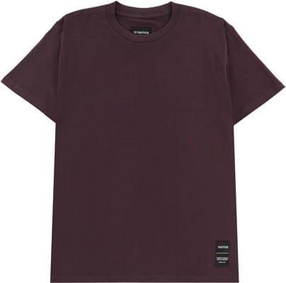 Tactics Trademark Supply T-Shirt - plum - view large