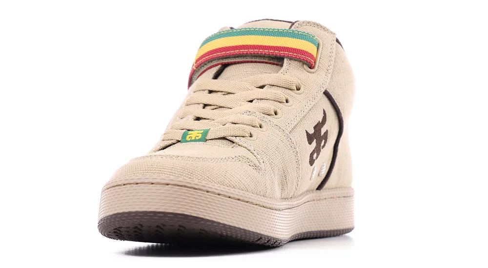 Ipath Skateboarding Shoes Grasshoppers Brown store Hemp Rasta Jamaica Size 13