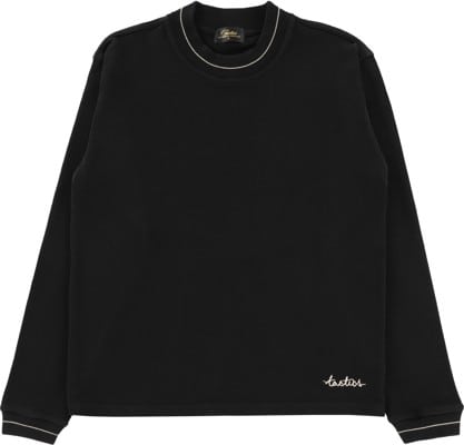 Tactics Heavy Knit L/S T-Shirt - black - view large