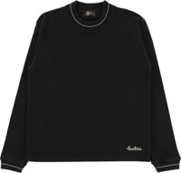 Tactics Heavy Knit L/S T-Shirt - black