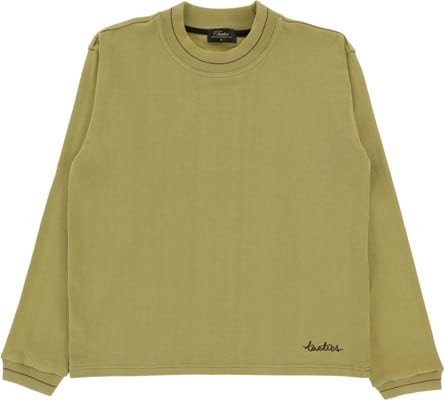 Tactics Heavy Knit L/S T-Shirt - moss - view large