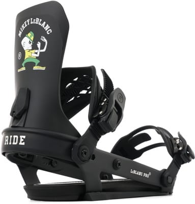 Ride LeBlanc Pro A-9 LTD Snowboard Bindings 2025 - black - view large