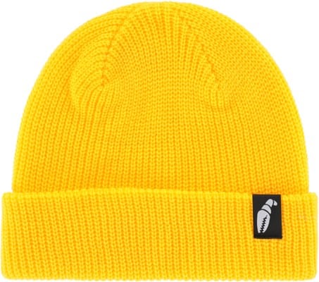 Crab Grab Claw Label Beanie - vintage yellow - view large