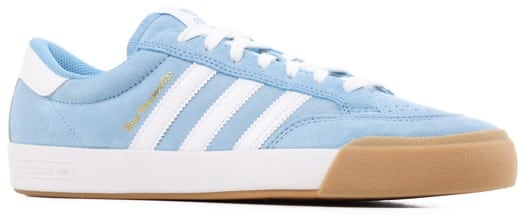 Adidas Nora Skate Shoes - light blue/footwear white/gum 3 - view large